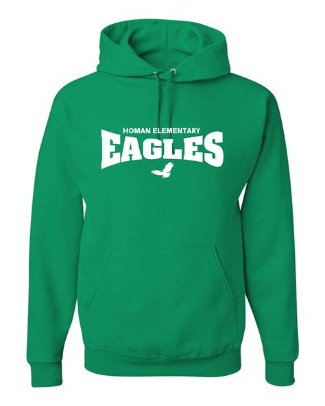 Homan Eagles Hooded Sweatshirt - Tee Party Studio