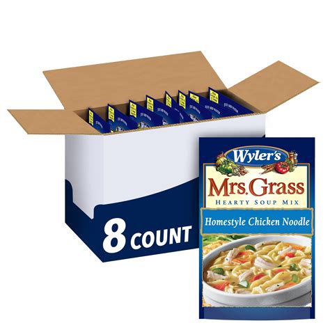 Amazon.com : Mrs. Grass Homestyle Chicken Noodle Hearty Soup Mix (5.93 ...