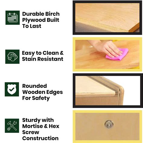 Wood Designs Mobile Storage Cabinet With Hidden Compartment For ...