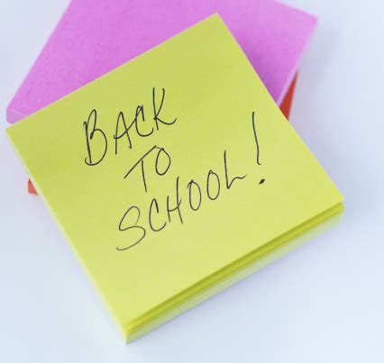 Image result for Back to School Note