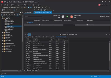 Image result for Sample Oracle Table