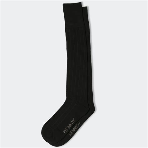 BLACK OVER-THE-CALF SOCK – Kennedy Parker
