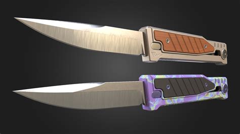 Reate EXO Gravity Knife — polycount