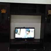 HomeTown Missouri Engineered Wood TV Unit for Living Room - (Walnut ...