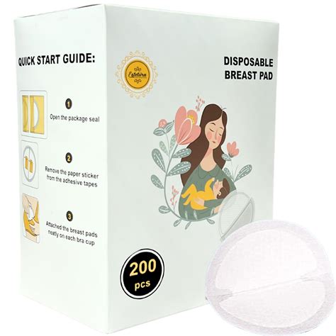 Amazon.com : Disposable Nursing Pads 200 Count - Ultra Absorbent, Stay ...