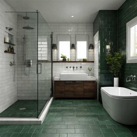 90 Inspiring Green Bathroom Design Ideas for a Fresh and Modern Look ...