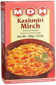 MDH Kashmiri Mirch, Powder - 100Gm : Amazon.in: Grocery & Gourmet Foods