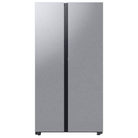 Samsung Bespoke 28-cu ft Side-by-Side Refrigerator Smart with Dual Ice ...