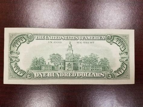Series 1988 US One Hundred Dollar Bill $100 **Richmond** E09997958A ...