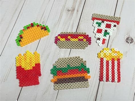 Perler Bead Food Designs 的图像结果