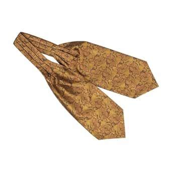 Buy The Tie Hub Royal Paisley Gold Cravat For Men at Amazon.in