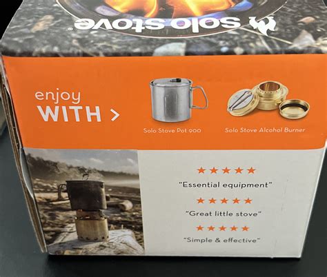 Buy Solo Stove Lite - Compact Wood Burning Backpacking Stove Online at ...