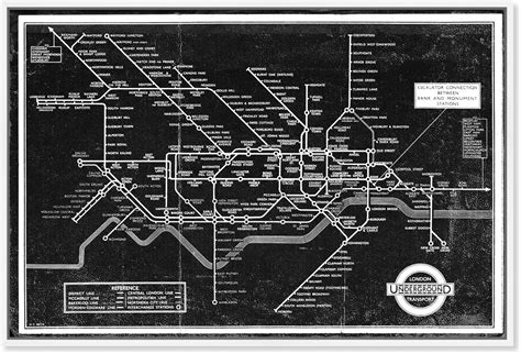 Buy The Oliver Gal Artist Co. Maps and Flags Framed Wall Art Canvas ...