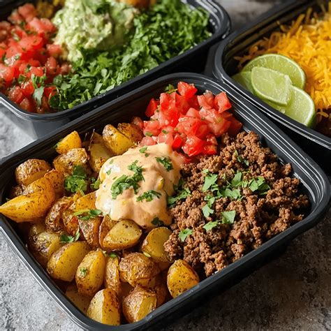 Loaded Potato Taco Bowl – Easy, Flavorful Meal Prep Delight ...