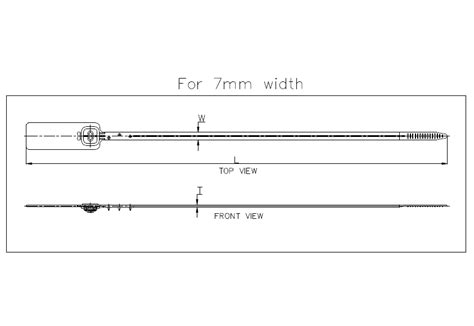 Metal Lock Security Seal | Surelock Plastics |Metal Lock Security Seal ...