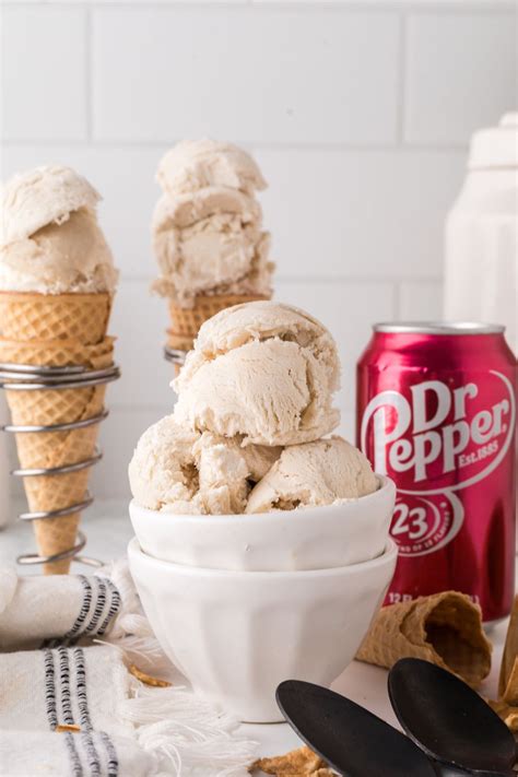 Dr. Pepper Ice Cream - Kitchen Divas