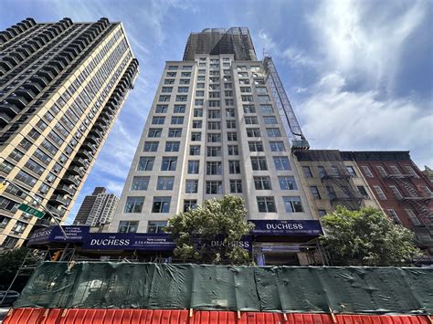 Façade Work Continues on The Duchess at 300 East 83rd Street on ...