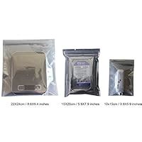 50pcs Premium Antistatic resealable Bag, Anti Static Bag for ssd HDD ...