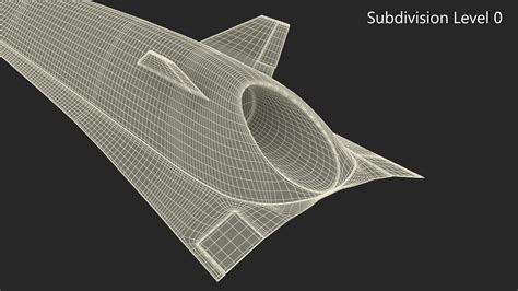 3D Commercial Hypersonic Passenger Plane - TurboSquid 2270109