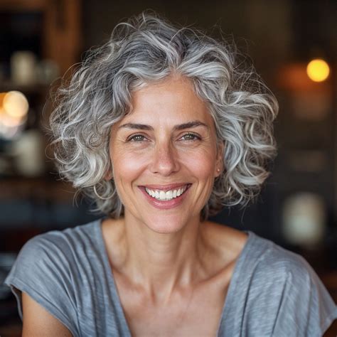 37 curly bob hairstyles that older women are going crazy over right now ...