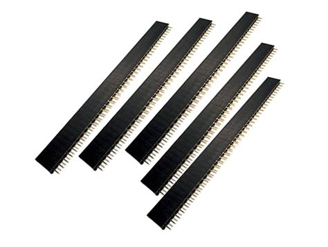 INSIGNIA LABS - 40 Pin 1X40 Single Row female to female Breakable Pin ...