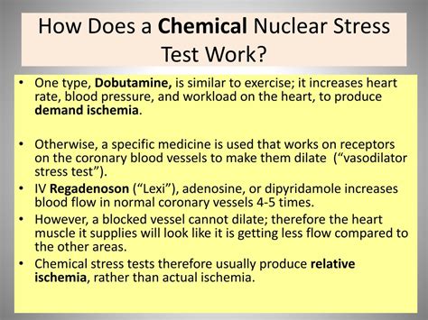 Chemical Stress Test