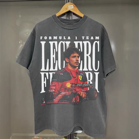Comfort Colors Charles Leclerc Ferrari F1 T-Shirt, Leclerc 16 Formula ...