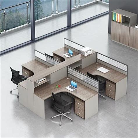 职员屏风办公桌子员工办公室电脑桌椅组合隔断卡座工位财务工作桌-淘宝网