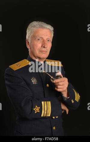 Military mature general Stock Photo - Alamy