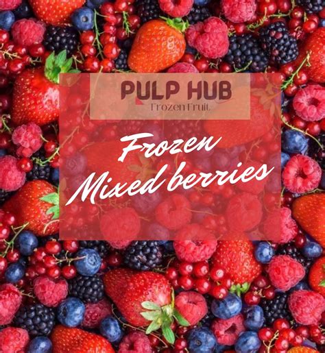 Frozen Mixed Berries – Pulp Hub