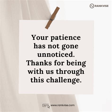 Thank You For Your Patience: 30 Different Ways to Say It