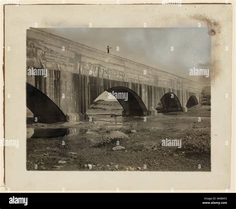 Concrete flume over Pecos River, Carlsbad, New Mexico Stock Photo - Alamy