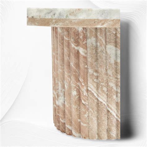 Kanta Marble Coffee Table Fantasy Brown – Luxury Handicrafts