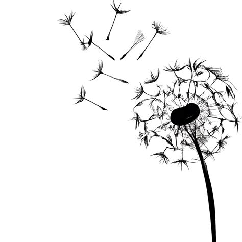 Blowing Dandelion Art