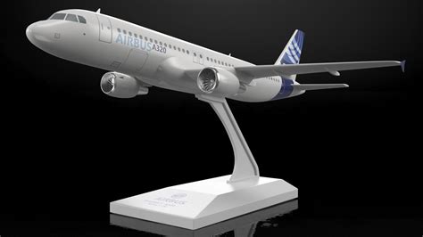 Airbus A320 Scale Model with Stand 3D model | 3D Molier International
