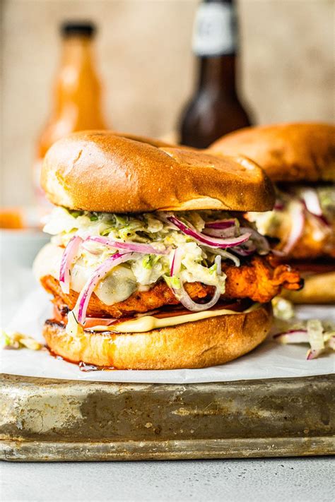 Spicy Grilled Buffalo Chicken Sandwiches (+ Grinder Salad Slaw) | So ...