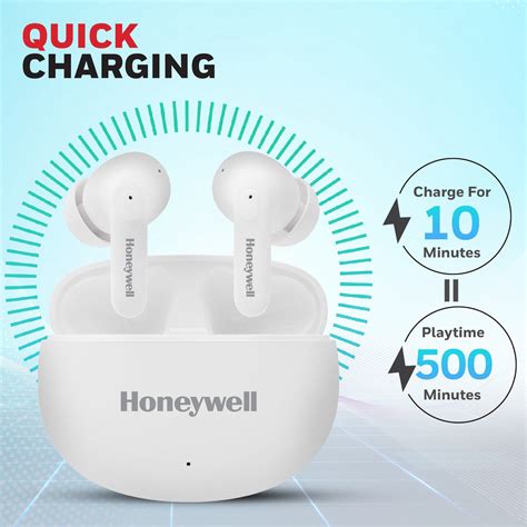 Honeywell Suono P2100 TWS Earbuds – 50 H Playtime, ENC