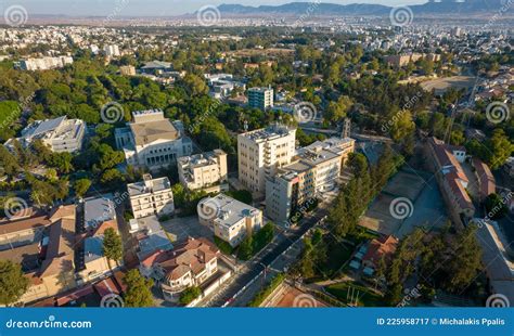 Aerial View of the Cityscape of Nicosia, the Capital City of Cyprus Stock Image - Image of ...