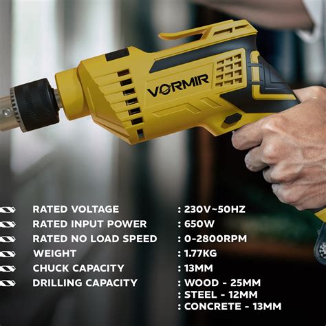 IBELL VORMIR ID13-75 Impact Drill | 650W | Dual Mode (Drilling & Impac ...