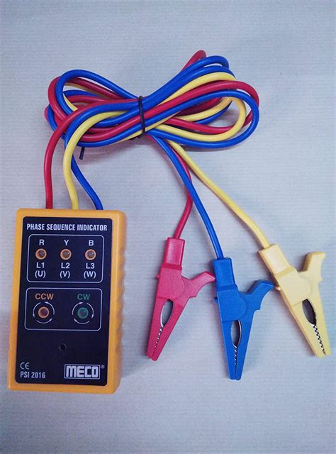 Meco Psi 2016 Phase Sequence Indicator : Amazon.in: Industrial & Scientific