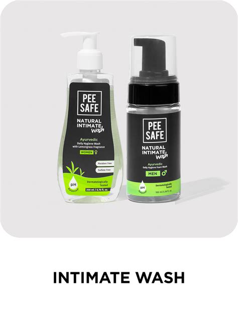 Intimate Care Products | Wash, Wipes, Powder & Sweat Pads | Pee Safe