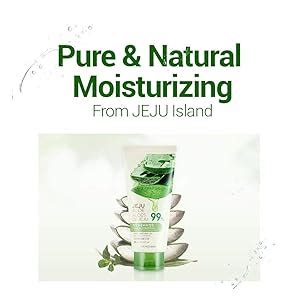The Face Shop Pure Aloe Vera Gel, 300ml for Skin, Hair & Body | Aloe ...