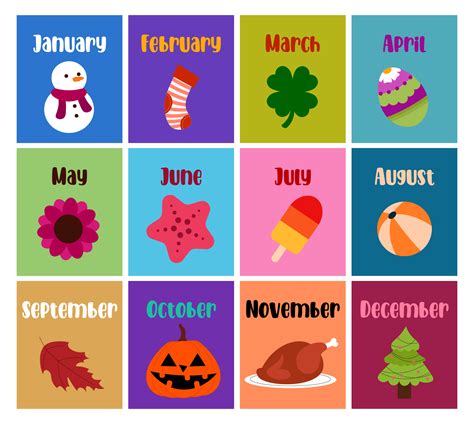 Months in ASL 的图像结果