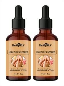 Mensport Skin Whitening Serum For Dark Knuckles of Hand, Elbows & Knees ...