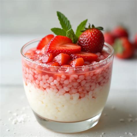 Strawberry Sago: A Delightful Asian Fruit Dessert - favrecipe