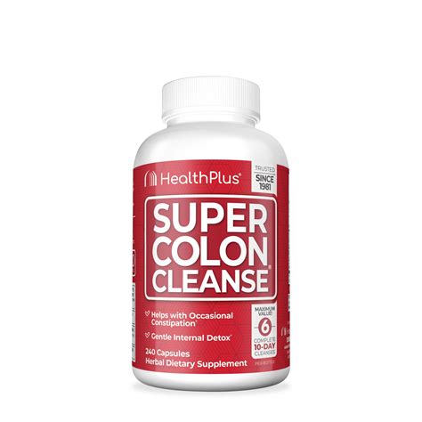 Health Plus Super Colon Cleanse® Capsules | GNC