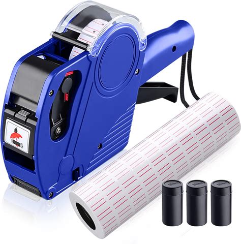 Amazon.com : MX5500 8 Digits Price Tag Gun,Price Gun Kit with 3 Ink ...