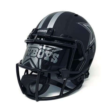 Dallas Cowboys AMP Custom Football Helmet | THG Custom – The Helmet Giant