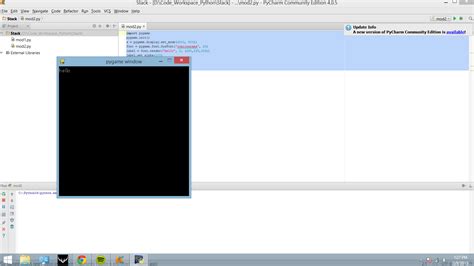 How to Get Pygame On Python 的图像结果