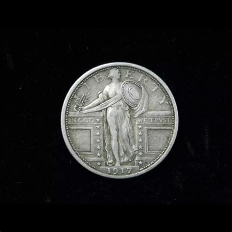 1917 Quarter Dollars Standing Liberty Quarter Standing Liberty Quarter ...